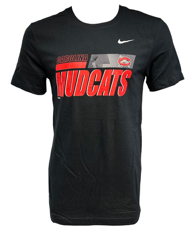 Carolina Mudcats Black Sole Nike Cotton Tee