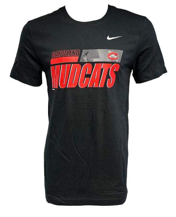 Carolina Mudcats Black Sole Nike Cotton Tee