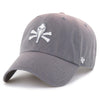 Myrtle Beach Pelicans 47 Brand Dark Gray Pirate Logo Truro Clean Up Adjustable Cap