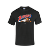 Buffalo Bisons Black Retro Slide Logo Tee