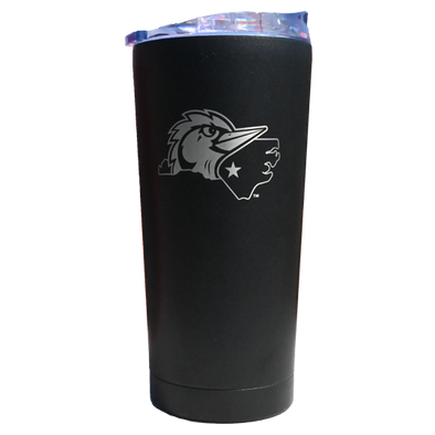 Fayetteville Woodpeckers Powdercoat Black 20 oz. Tumbler