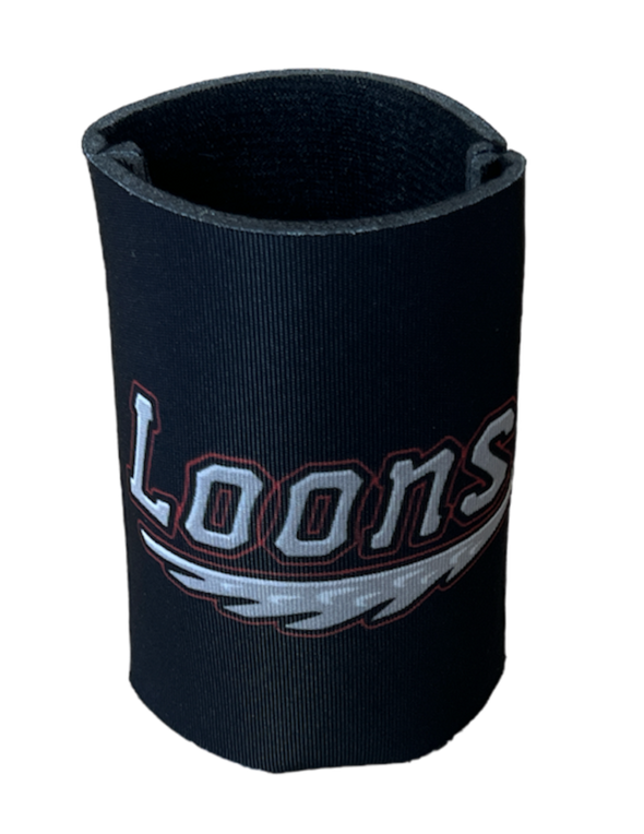 Great Lakes Loons Black Koozie