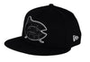 Carolina Mudcats Black Out New Era 5950 On Field Cap