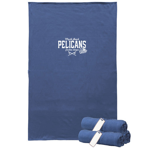 Myrtle Beach Pelicans MV Sport Blanket