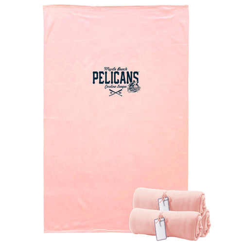 Myrtle Beach Pelicans MV Sport Blanket