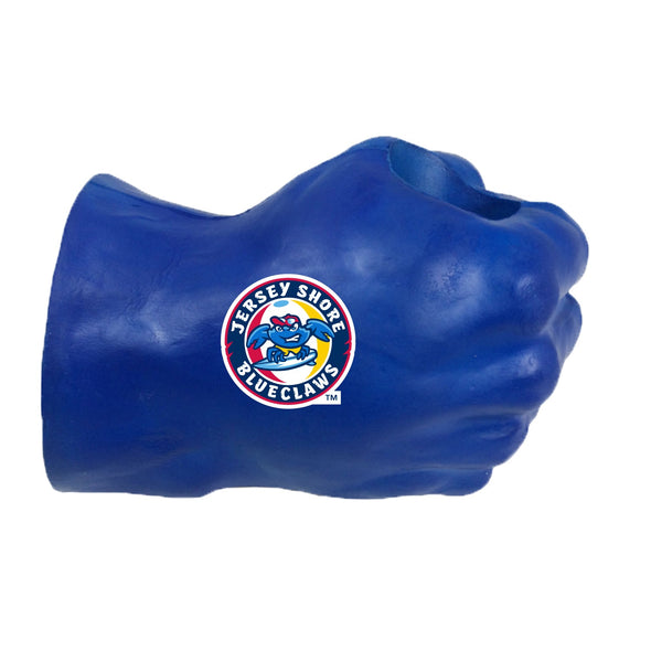 Jersey Shore BlueClaws Fan Fist Beverage Holder