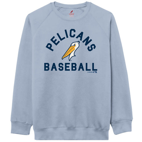 Myrtle Beach Pelicans League Blue Fog Alternate Essential Crew