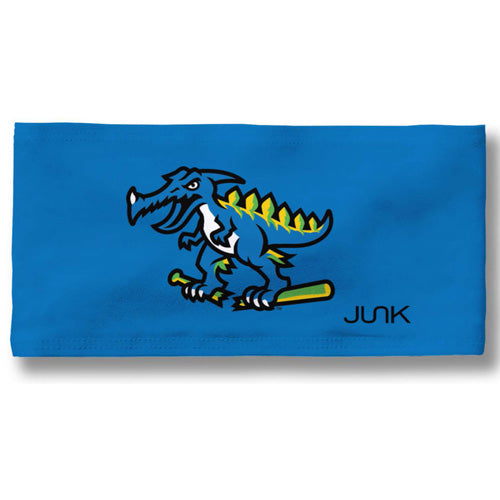 MYRTLE BEACH PELICANS JUNK BRANDS BLUE PELISAURUS REX HEADBAND