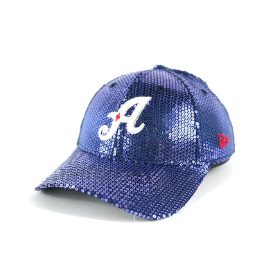 Reno Aces 9FORTY Women Navy Sequin New Era Adjustable Hat