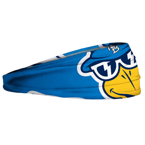 Myrtle Beach Pelicans Junk Brands Blue Splash Headband