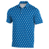 Great Lakes Loons Under Armour Blue GL Scatter Polo