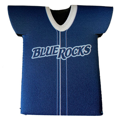 Wilmington Blue Rocks Jersey Bottle Koozie