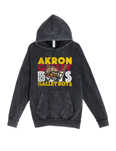 Vintage Black Galley Boys Hoodie