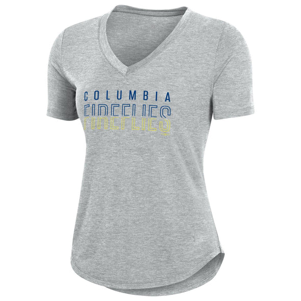 Columbia Fireflies Women's Breezy V-Neck Tee