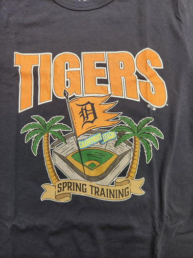 Detroit Tigers Men's Flag W/Palms T-Shirt