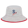 Spokane Indians New Era Bucket Game Gray Cap