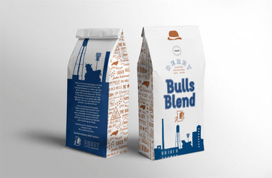 Durham Bulls Derby Coffee Roasters Bulls Blend