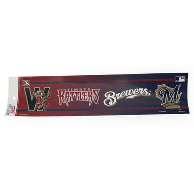 Wisconsin Timber Rattlers Affiliate Bumper Sticker