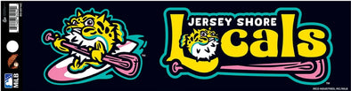 Jersey Shore BlueClaws TNC Locals Bumper Sticker