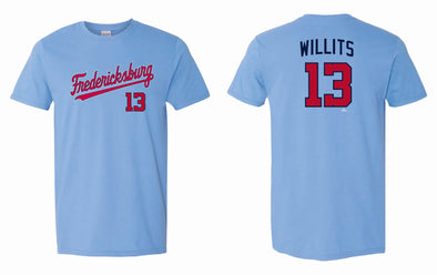 FredNats Burg Blue OT Willits Tee