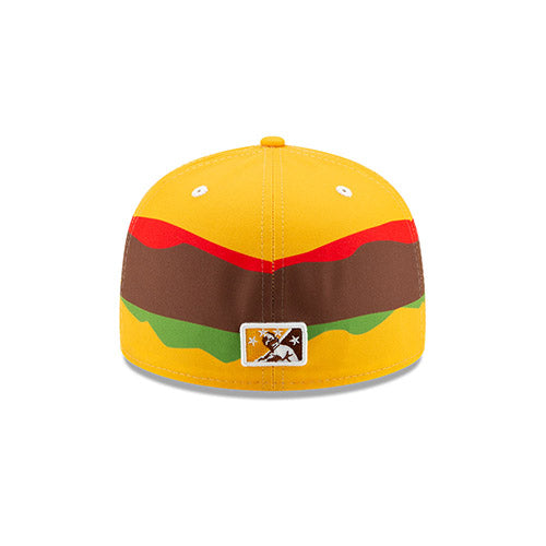 Hartford Steamed Cheeseburger New Era Fries Logo Official On-Field Cap