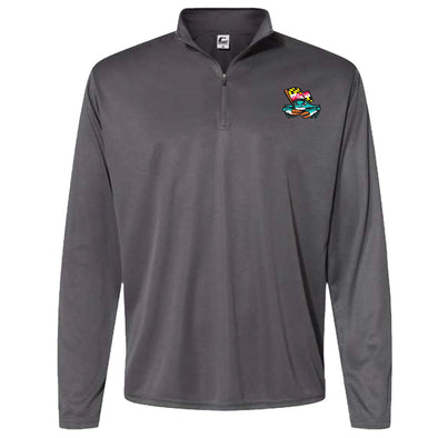 Chesapeake Baysox ADULT Crab 1/4Zip GRAPHITE