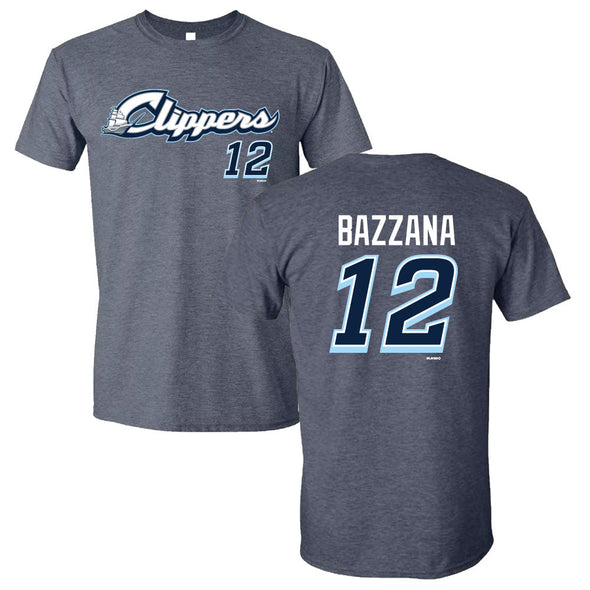 Columbus Clippers Bimm Ridder Adult Travis Bazzana Player Tee