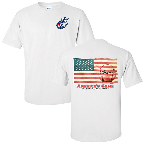 Columbus Clippers Bimm Ridder Adult Old Glory Tee