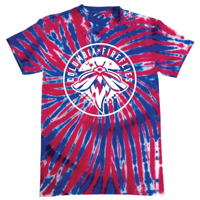BR Fireflies Men's RWB Tie Dye Tee