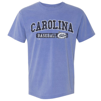 Carolina Mudcats Periwinkle Yearling Comfort Color Tee