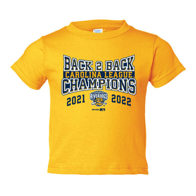 Infant Back to Back Carolina League Championship Tee