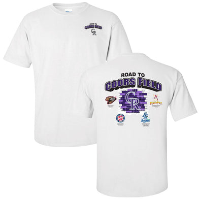 Hartford Yard Goats Bimm Ridder Road to The Show Tee