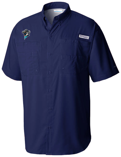 Sugar Land Space Cowboys Columbia Men's Fishing Shirt Tamiami