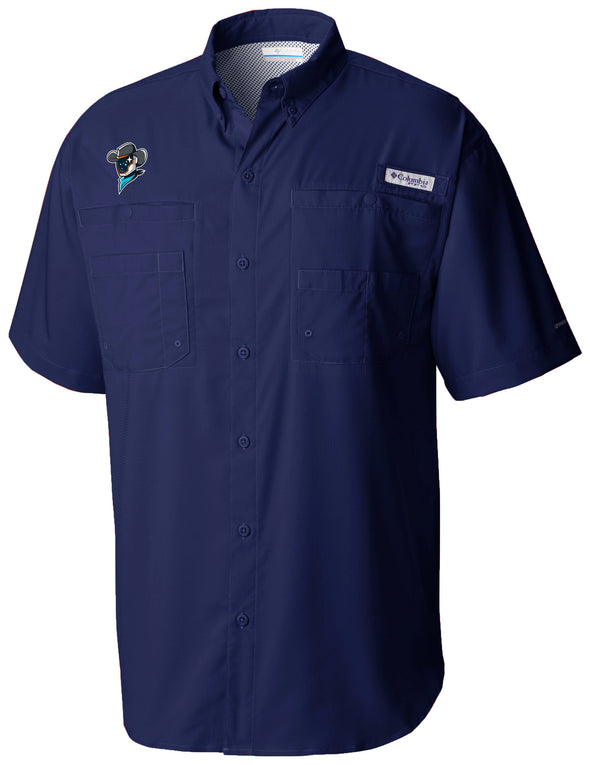 Sugar Land Space Cowboys Columbia Men's Fishing Shirt Tamiami