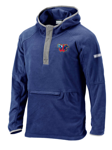 Wichita Wind Surge Adult Navy Basin Trail 1/4 Snap Fleece Pullover