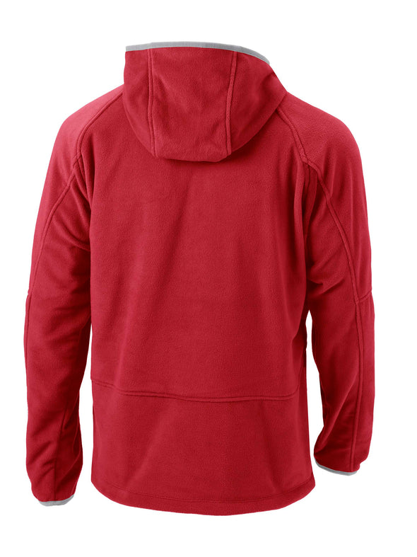Wichita Wind Surge Adult Red Basin Trail 1/4 Snap Fleece Pullover