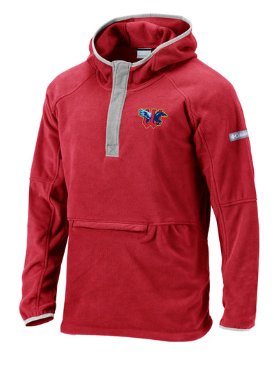 Wichita Wind Surge Adult Red Basin Trail 1/4 Snap Fleece Pullover