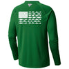 Augusta GreenJackets Fish Flag PFG Green Tee