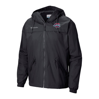 Greenville Drive Columbia Black Oroville Creek Lined Rain Jacket