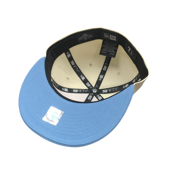 Inland Empire 66ers of San Bernardino IE Cherubs Cream and Baby Blue 59Fifty Cap