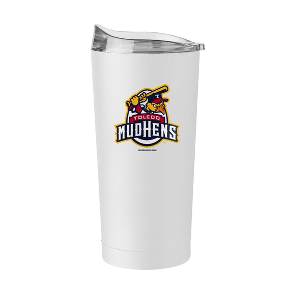 Toledo Mud Hens 20 oz. White PC Tumbler