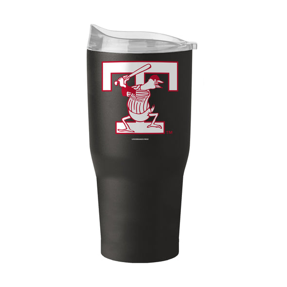 Toledo Mud Hens Black 30 oz. Powder Coat Tumbler