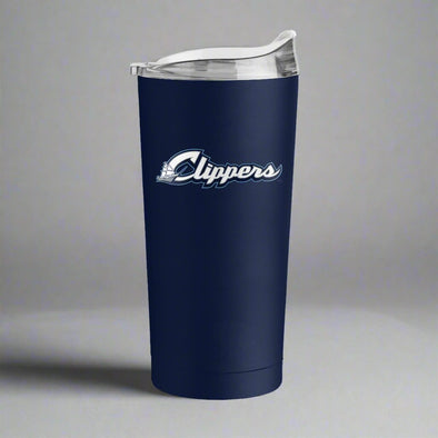 Columbus Clippers Logo Brands Powder Coat Tumbler