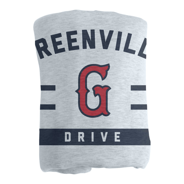 Greenville Drive Logo Brands Sweatshirt Blanket