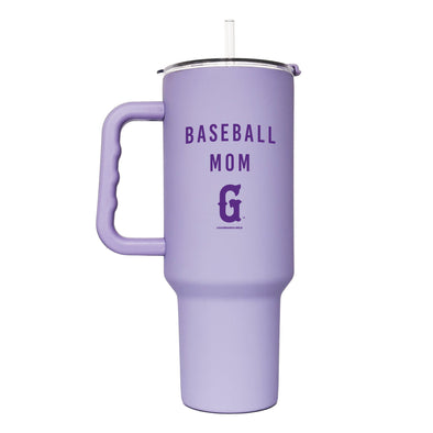 Greenville Drive Logo Brand 40oz Lavender Mom Tumbler