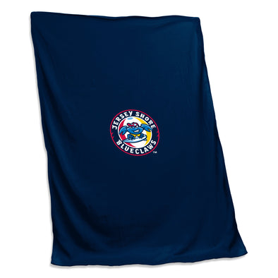 Jersey Shore BlueClaws Embroidered Primary Logo Sweatshirt Blanket