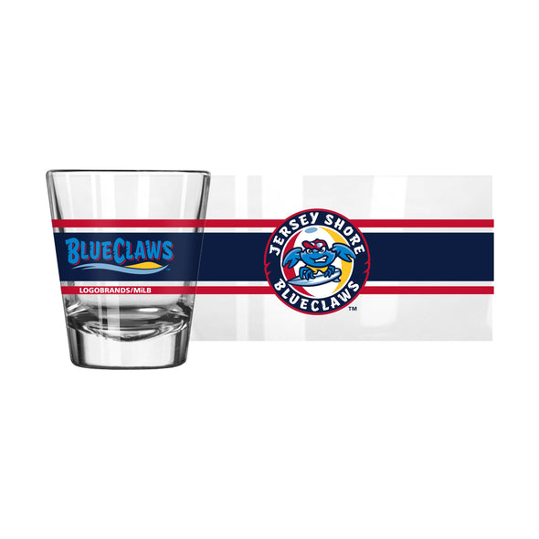 Jersey Shore BlueClaws Primary Logo Shot Glass