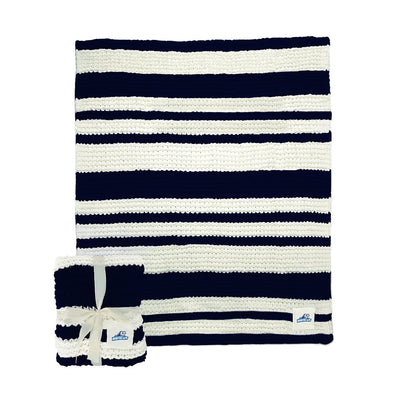 West Michigan Whitecaps Cable-Knit Throw