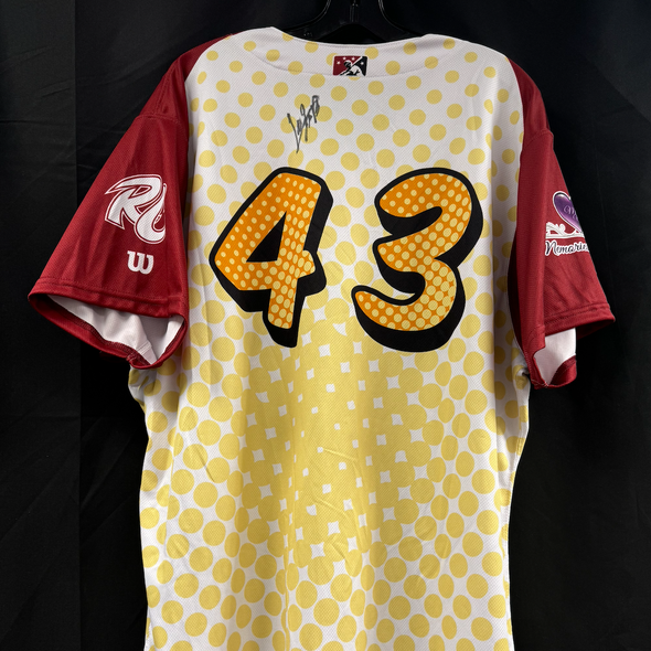 COMIC BOOK JERSEY #43-SIZE XL, SACRAMENTO RIVER CATS