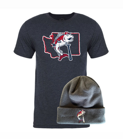 Tacoma Rainiers Holiday Slammin' Sam T-Shirt Bundle